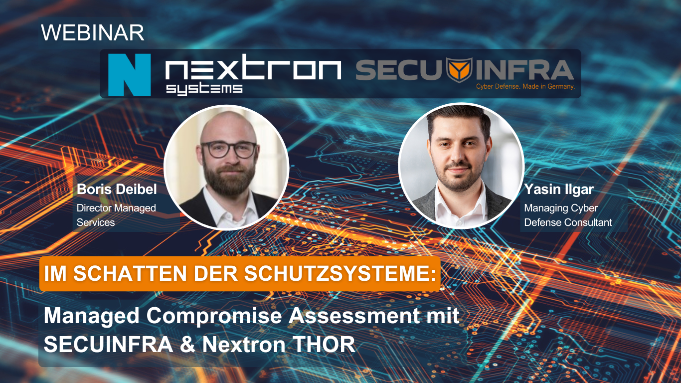 Webinar mit Nextron Managed Compromise Assessment