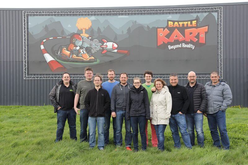 event secuinfra team event brussels 2016 apr team battlekart